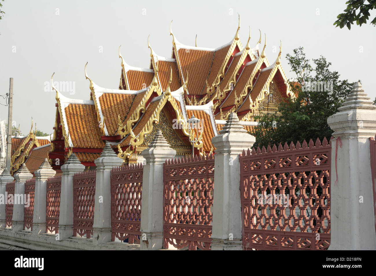 Marble temple in bangkok hi-res stock photography and images - Alamy