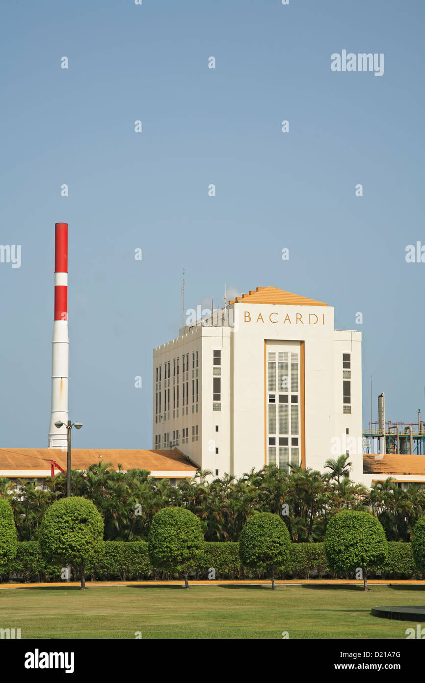 Bacardi Rum plant, Cataño, Puerto Rico Stock Photo Alamy