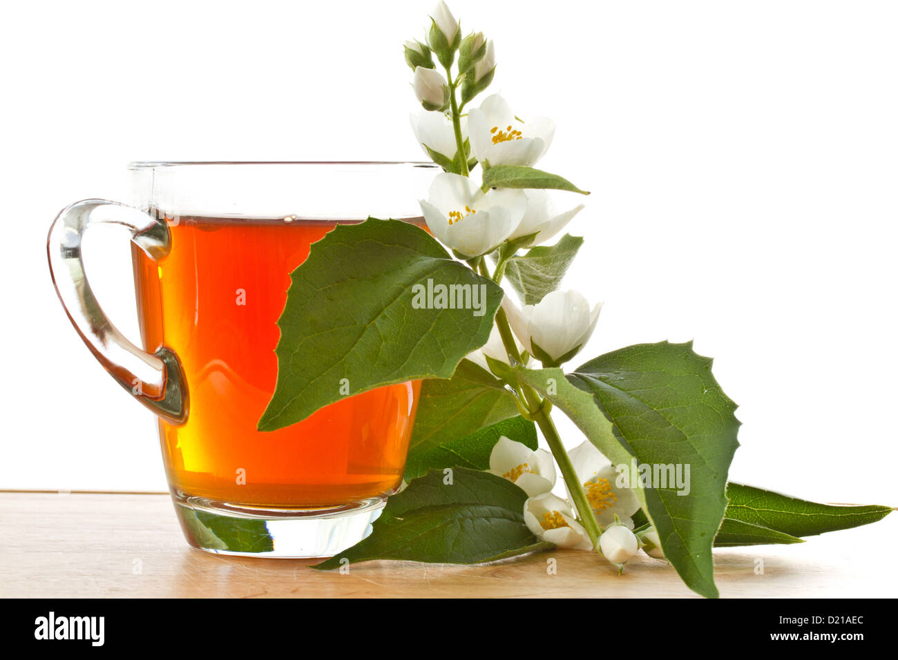 Tea with Jasmine Stock Photo Alamy