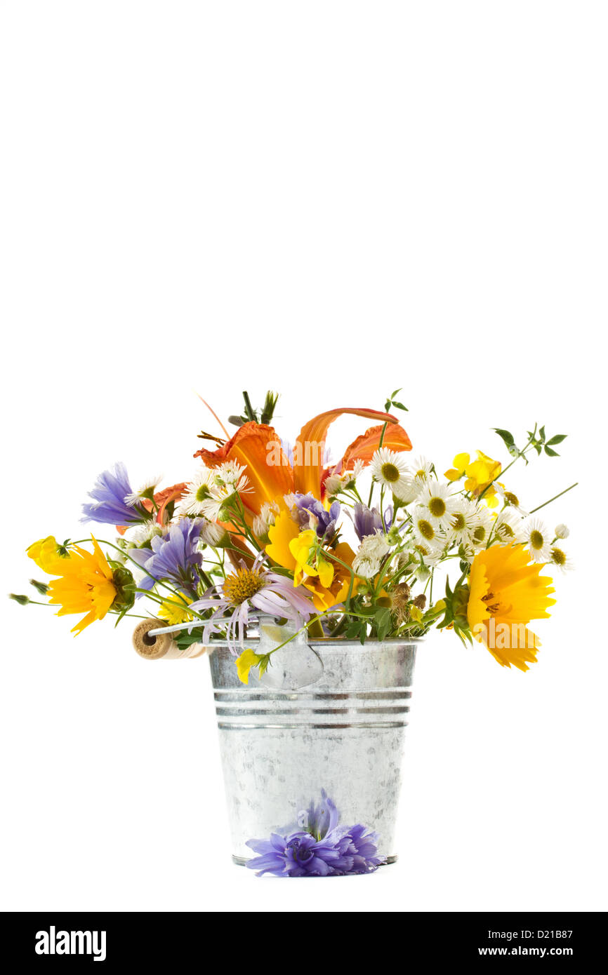 bouquet of summer wildflowers Stock Photo Alamy