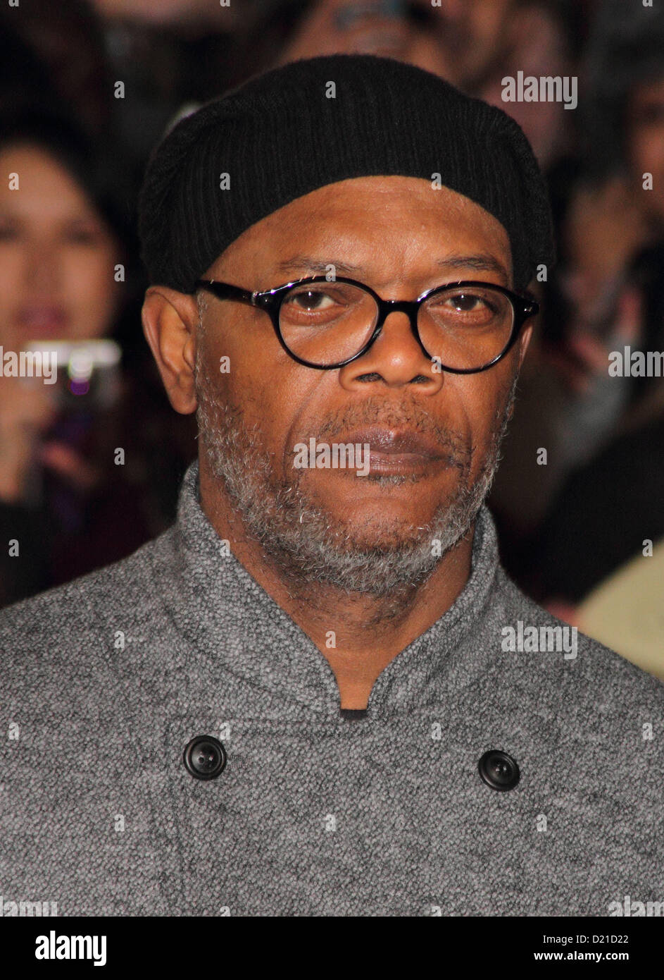 Samuel L Jackson - UK premiere of 'Django Unchained'  at the Empire Leicester Square, London  - January 10th 2013  Photo by Keith Mayhew/Alamy Live News Stock Photo