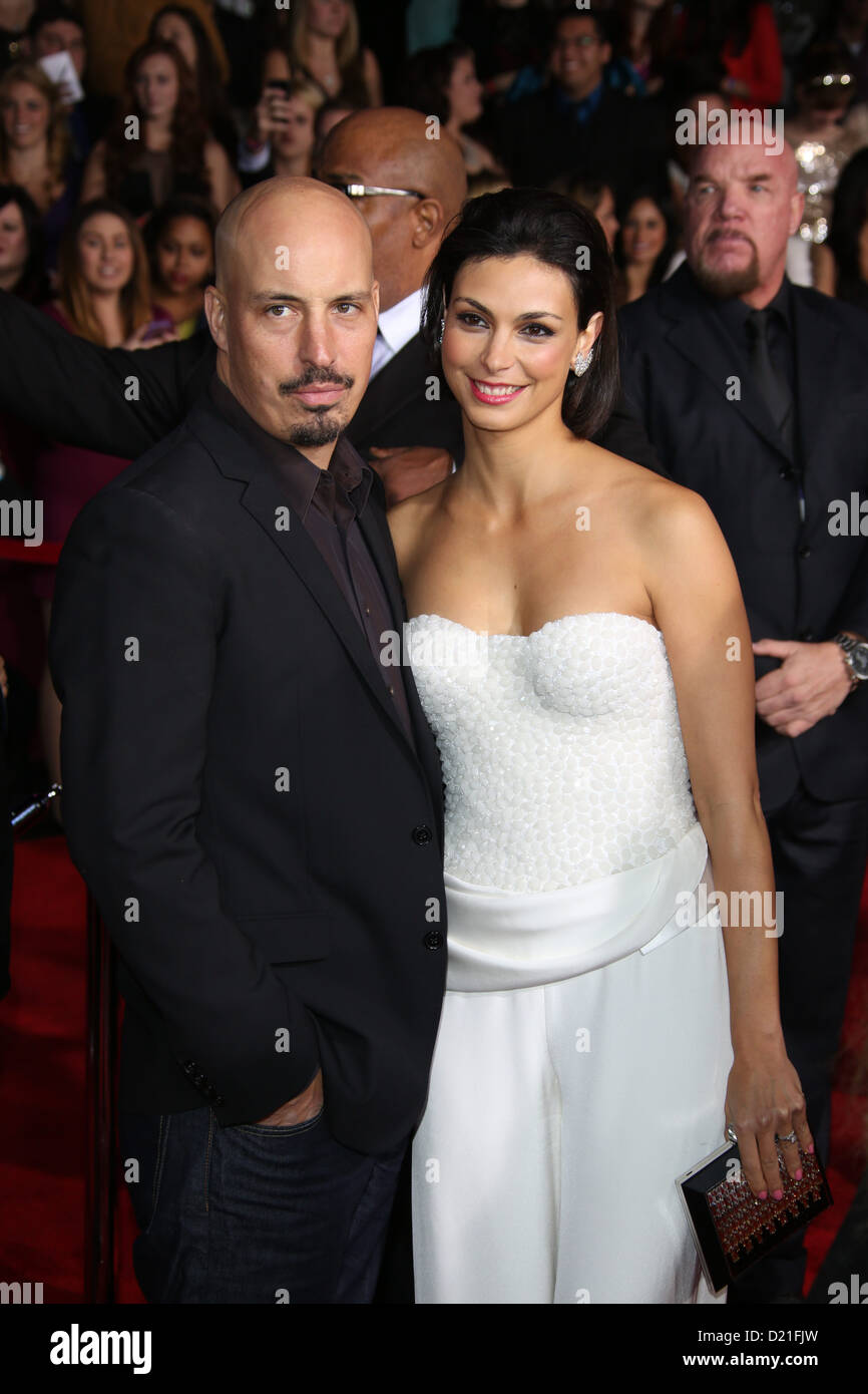 Actress Morena Baccarin and husband Austin Chick arrive at the 39th
