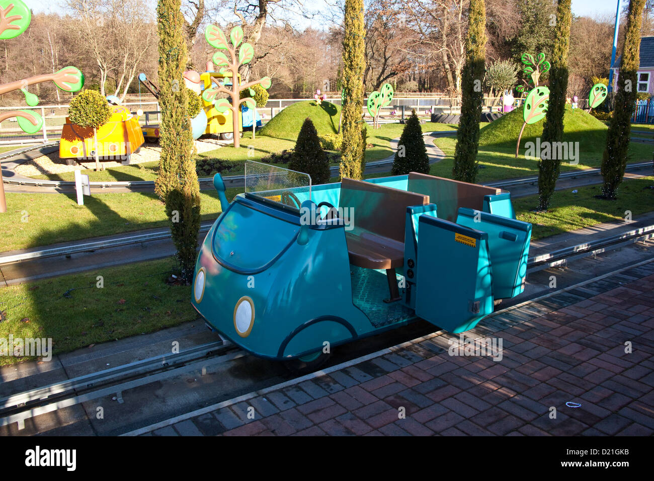 Daddy Pig's Car Ride, Peppa Pig world, Paultons Park, Southampton