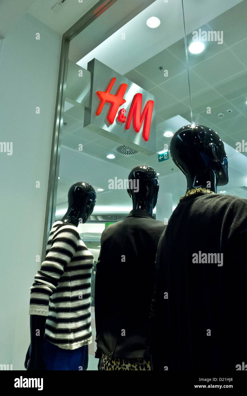 H&M store logo Stock Photo - Alamy