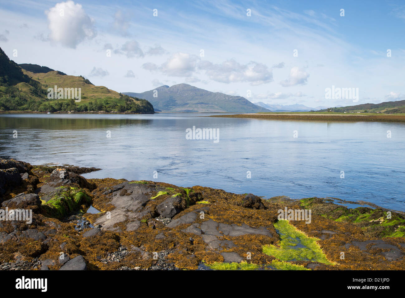 Loch Duich, Near Dornie, Highland, Scotland, United Kingdom Stock Photo