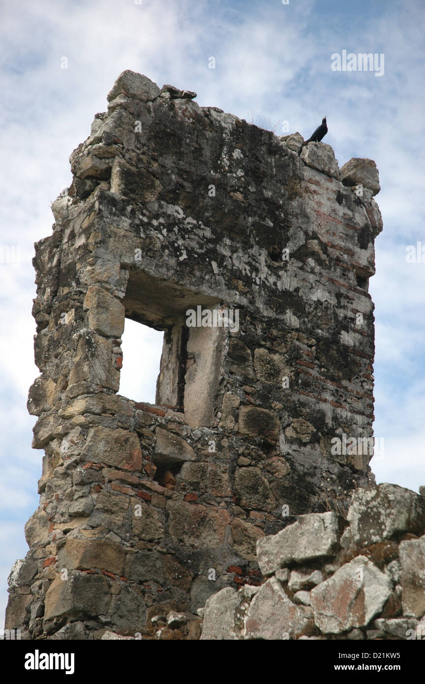 Ciudad de Panamá (Panama): ruins of Panamá la Vieja (also Panamá Viejo) Stock Photo