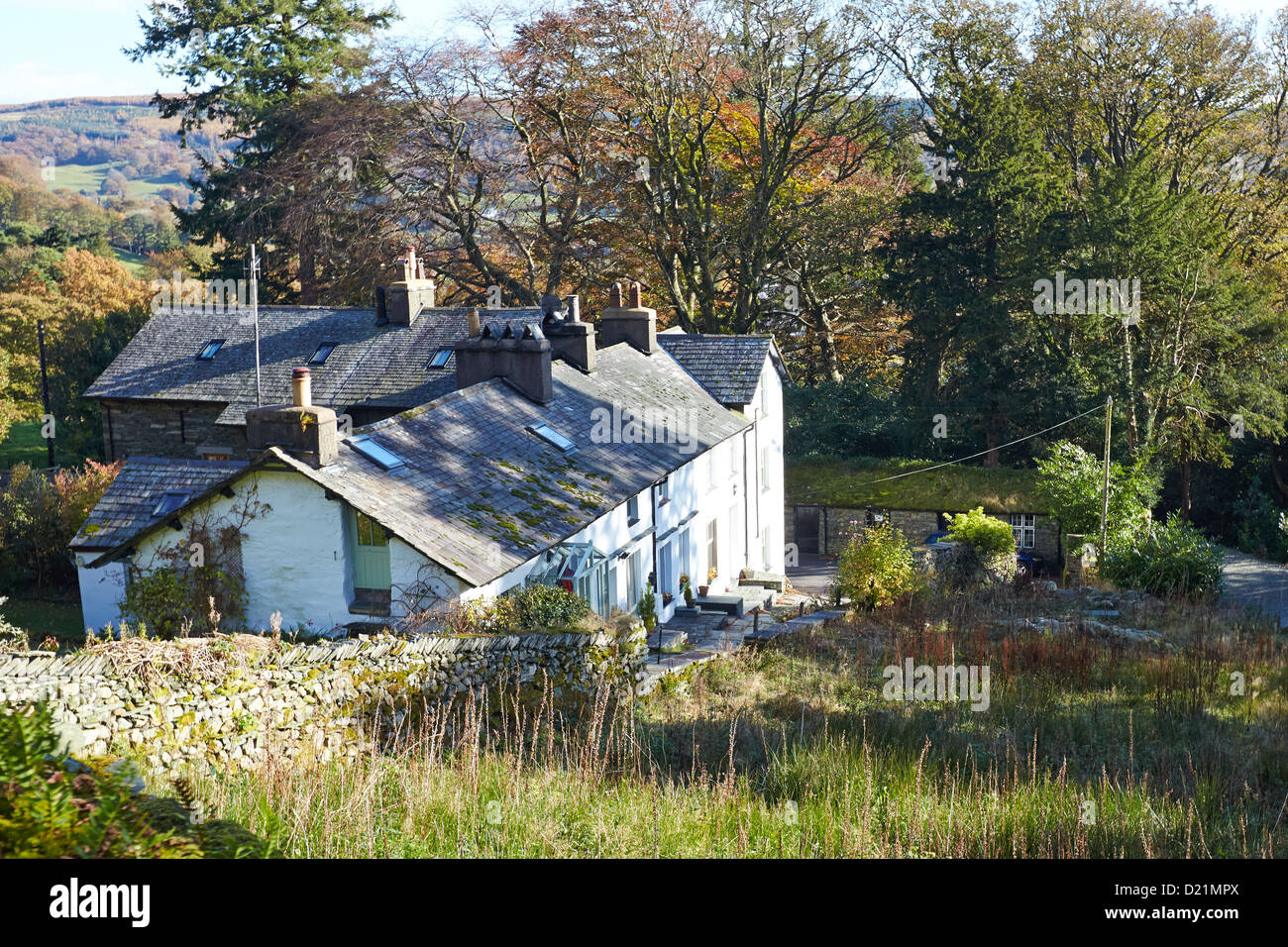 Rental Cottage In Coniston Lake District Stock Photo 52898690