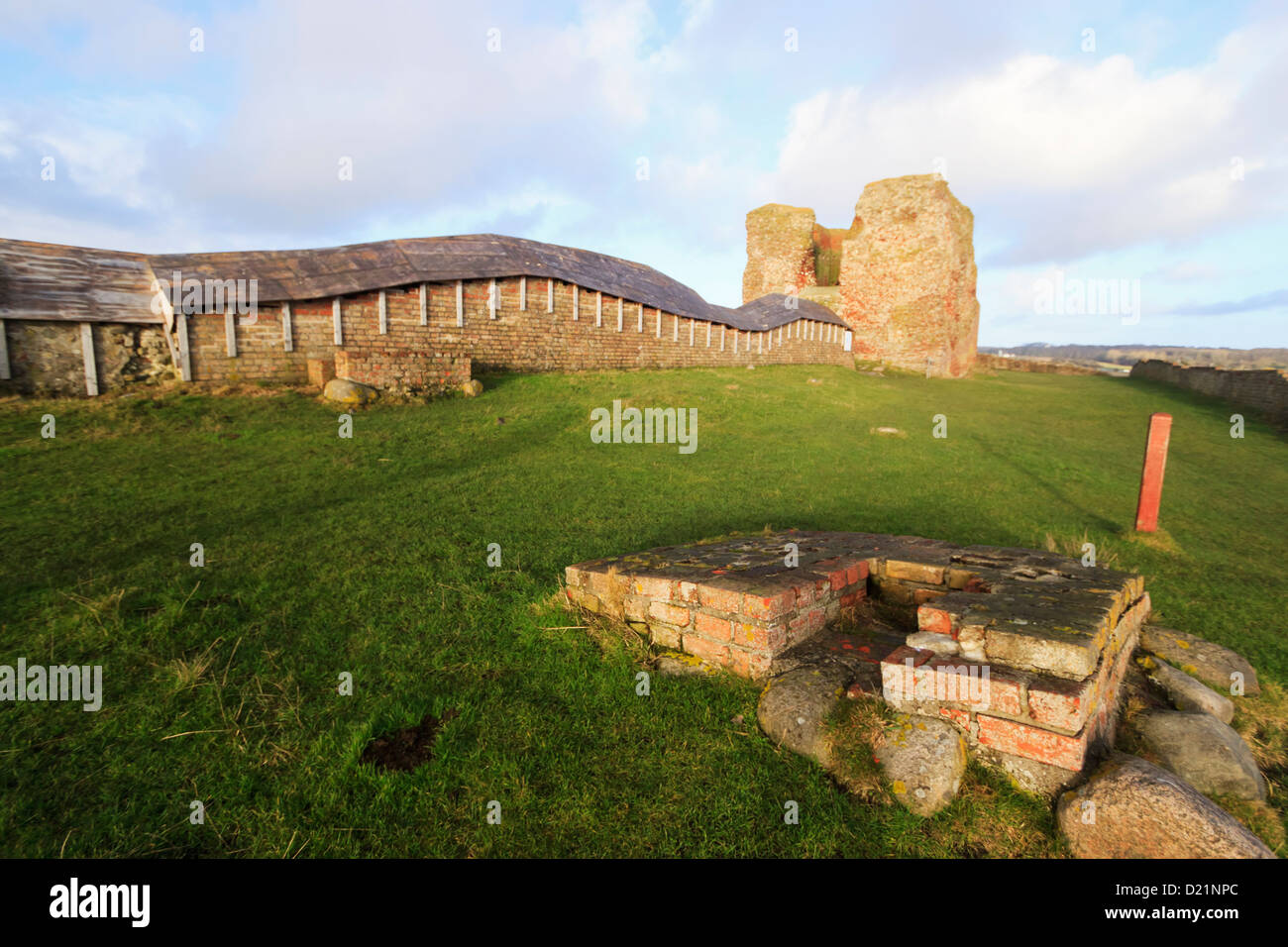 Kalo slot castle, Aarchus region, Denmark Stock Photo