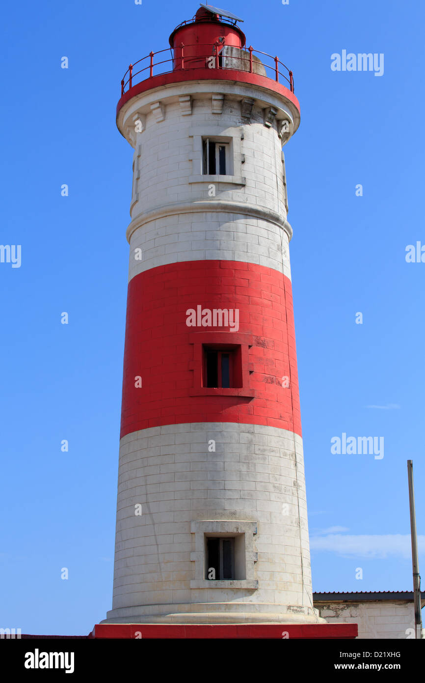 Lighthouse in Jamestown, Accra, Ghana Stock Photo