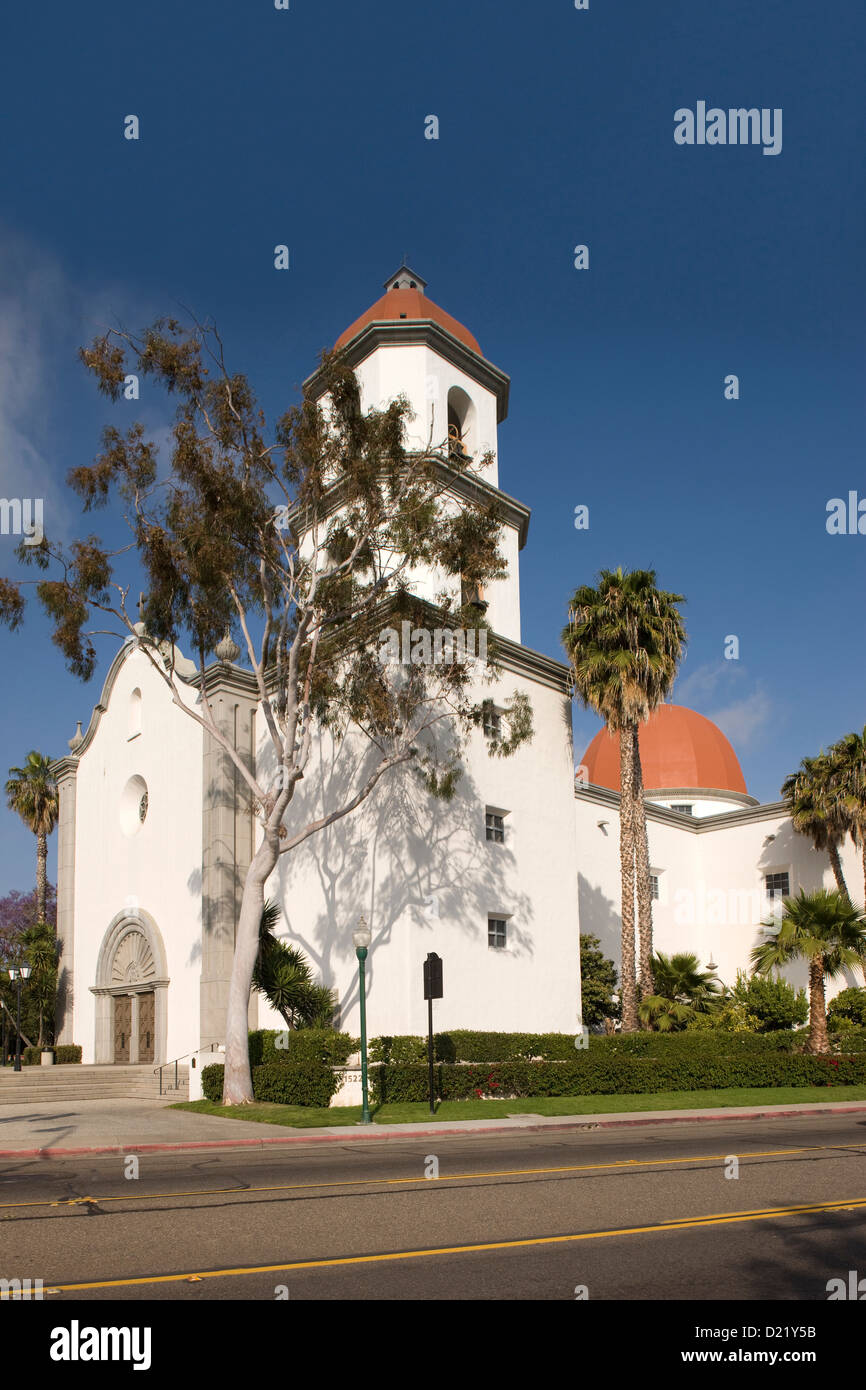 MISSION BASILICA SAN JUAN CAPISTRANO ORANGE COUNTY CALIFORNIA USA Stock