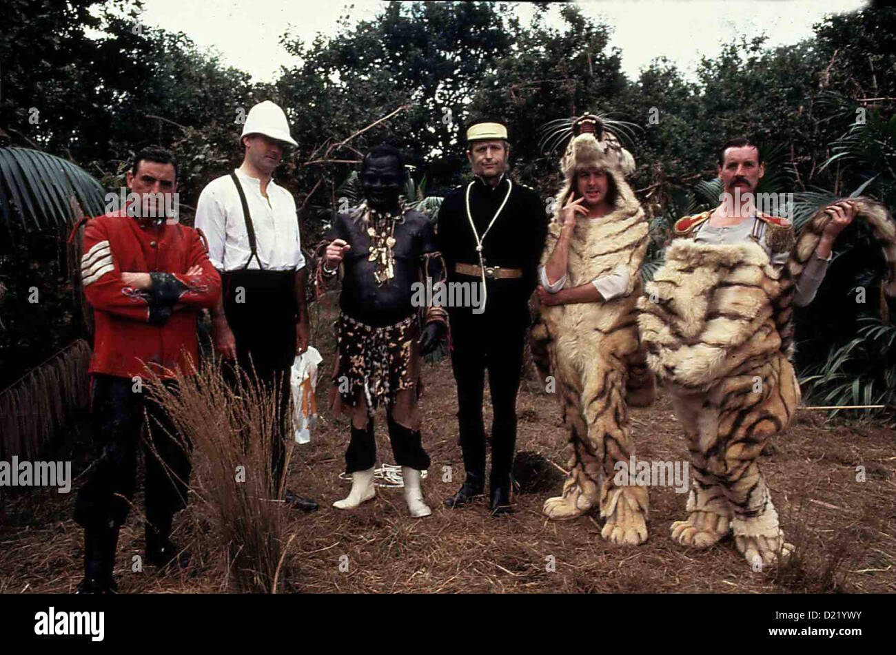 Der Sinn Des Lebens  Monty Python's Meaning Life  ?, John Cleese, ?, Terry Gilliam, Eric Idle, Michael Palin *** Local Caption Stock Photo