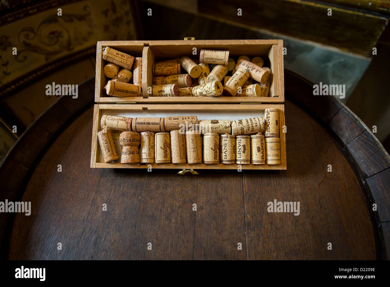 Vintage corks Stock Photo