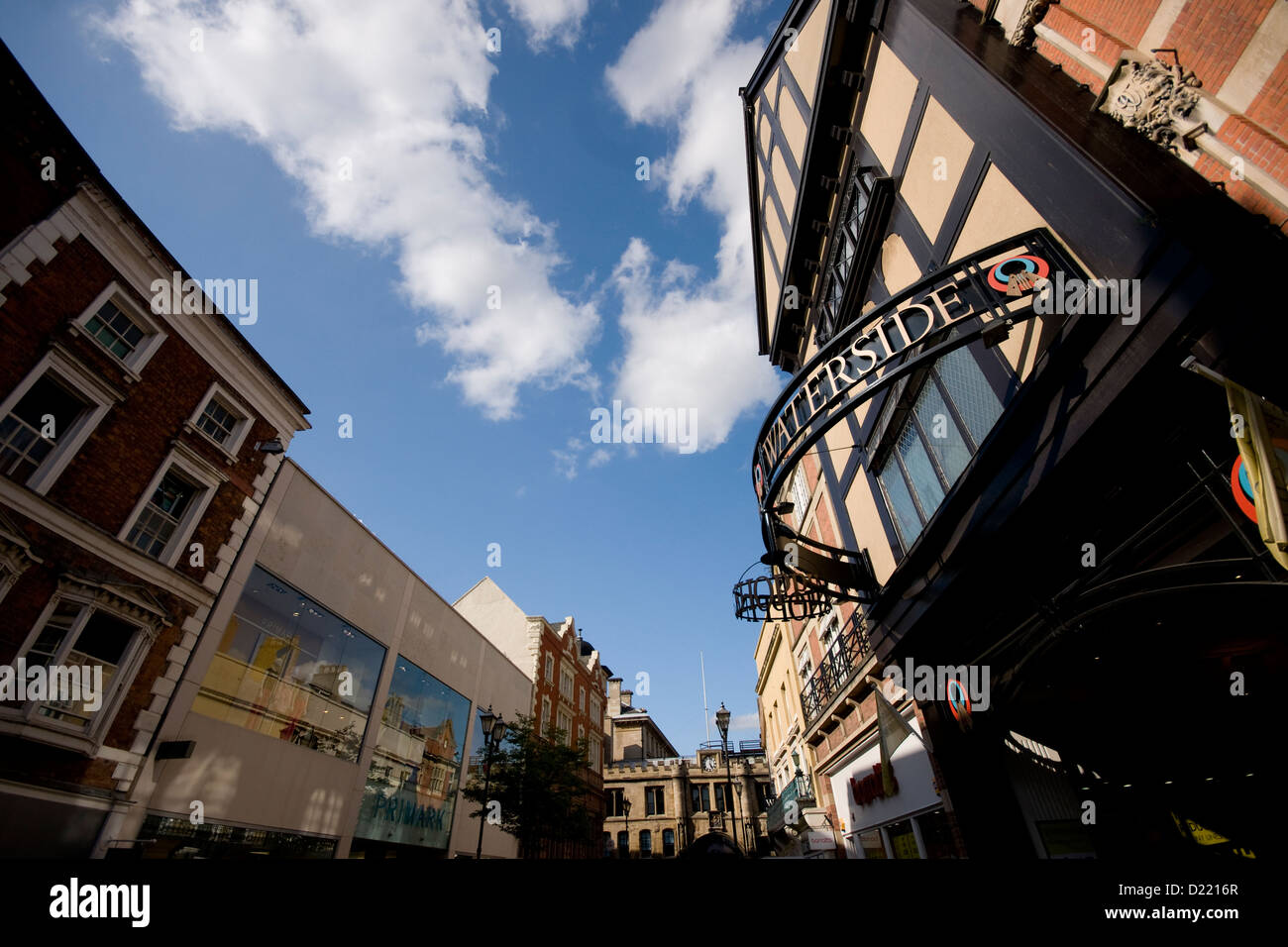Waterside Shopping Centre, Lincoln, Lincolnshire, UK Stock Photo