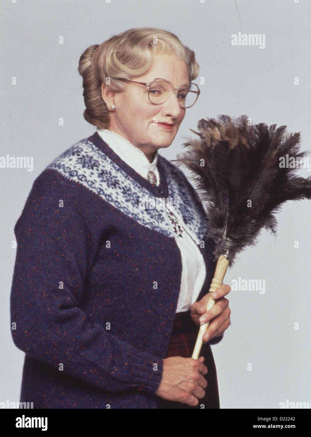 Mrs. Doubtfire - Das Stachelige Kindermaedchen   Mrs. Doubtfire   Robin Williams *** Local Caption *** 1993  FOX , clips 12/96 Stock Photo