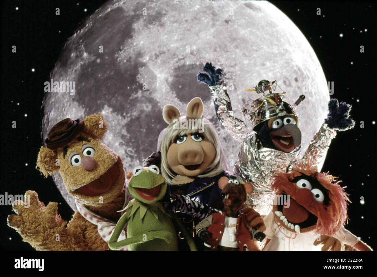 Muppets Aus Dem All  Muppets From Space  Muppets From Space: Fozzie Bear, Kermit, Miss Piggy, Rizzo, Gonzo, Animal *** Local Stock Photo