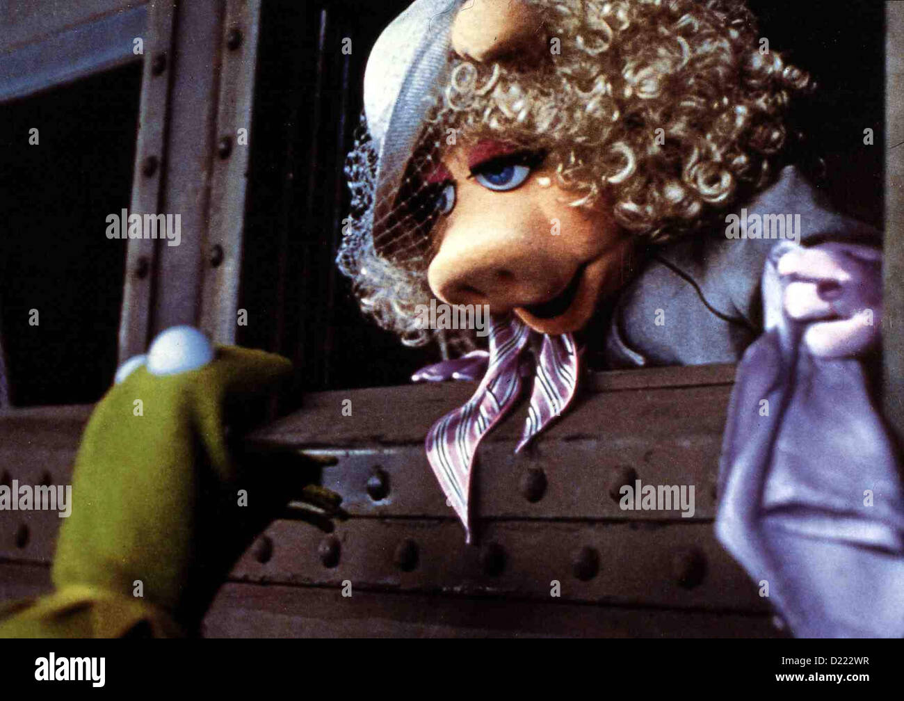 The muppets take manhattan kermit hi-res stock photography