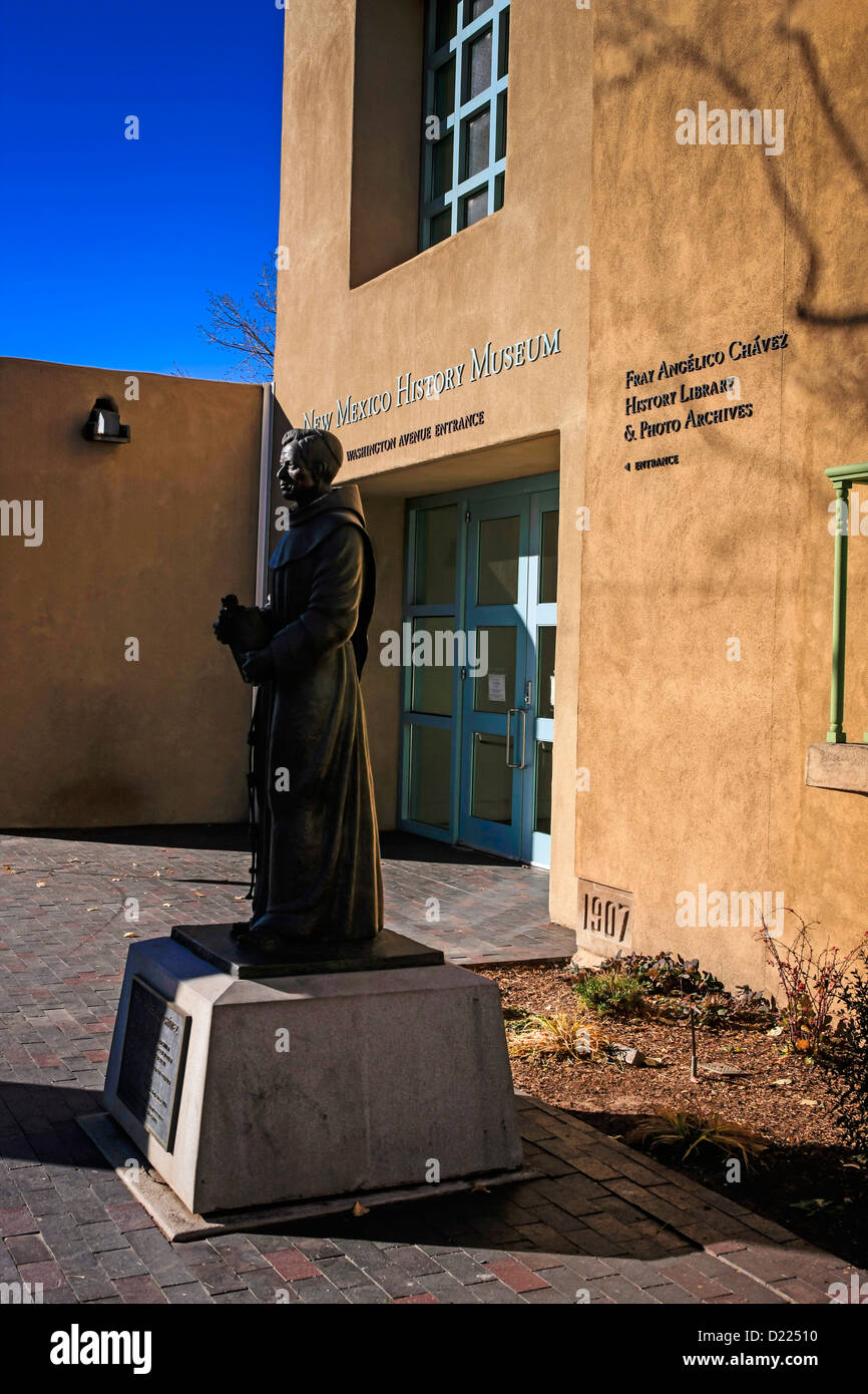 The New Mexico History Museum in Santa Fe Stock Photo Alamy