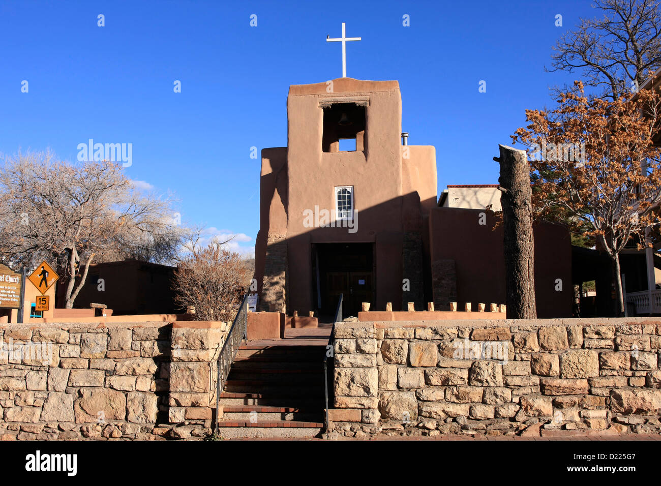 The San Miguel Church in Santa Fe NM, the oldest church in the USA ...