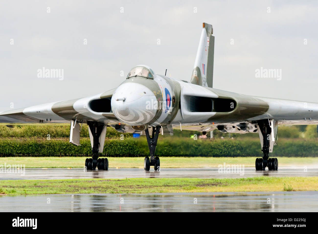 Avro Vulcan XH558 Stock Photo