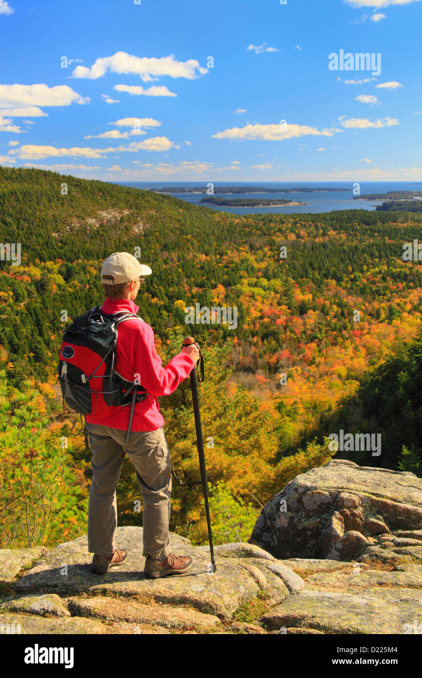 Beech Cliff Trail, Beech Mountain, Acadia National Park, Mount Desert