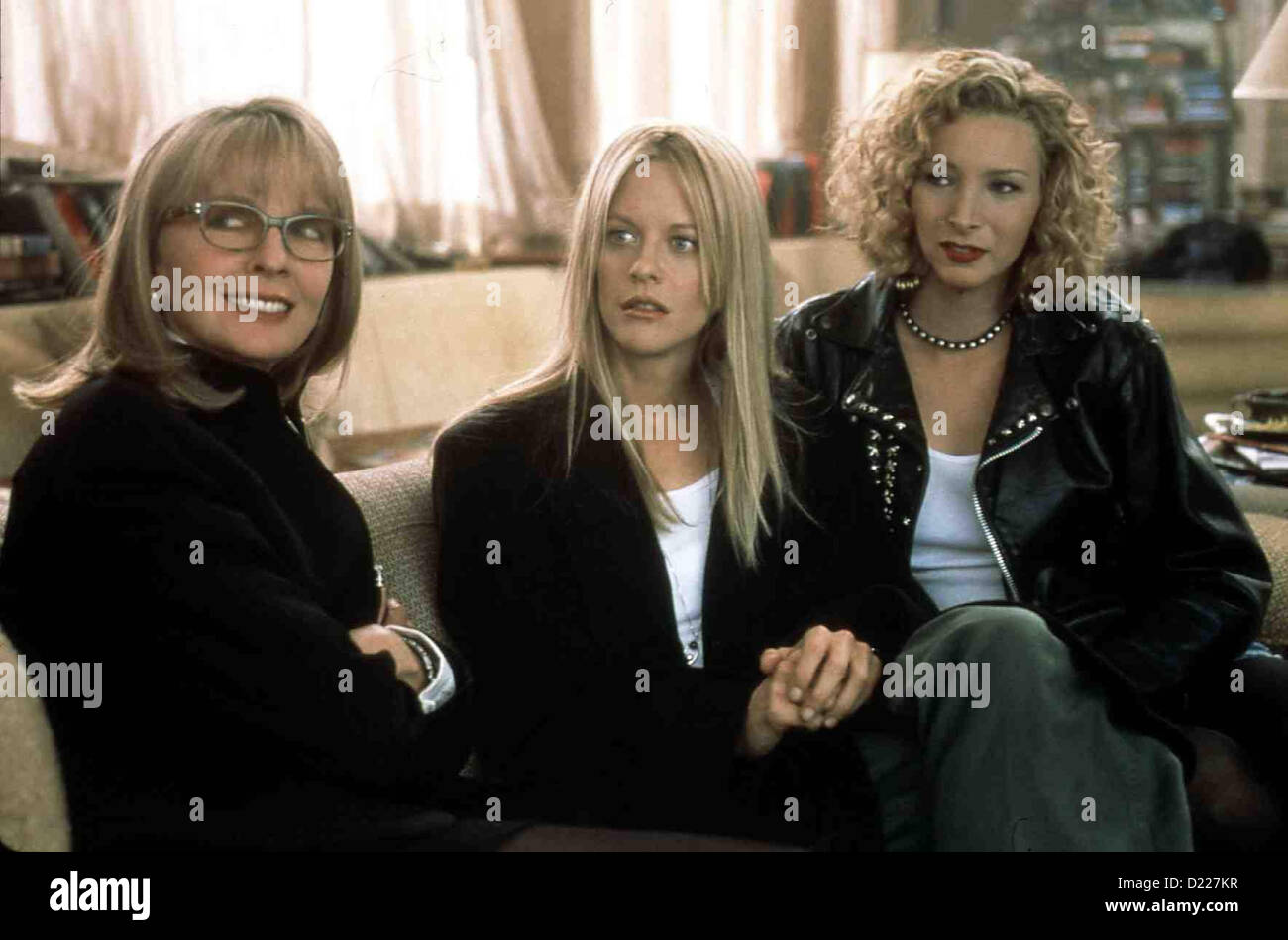 Aufgelegt!   Hanging Up   Diane Keaton, Meg Ryan, Lisa Kudrow *** Local Caption *** 2000  Columbia TriStar Stock Photo
