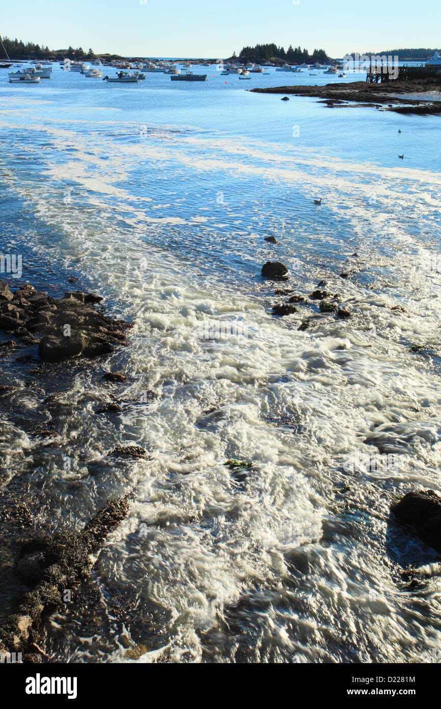 Reversing Falls, Carvers Harbor, Vinalhaven, Maine, USA Stock Photo Alamy