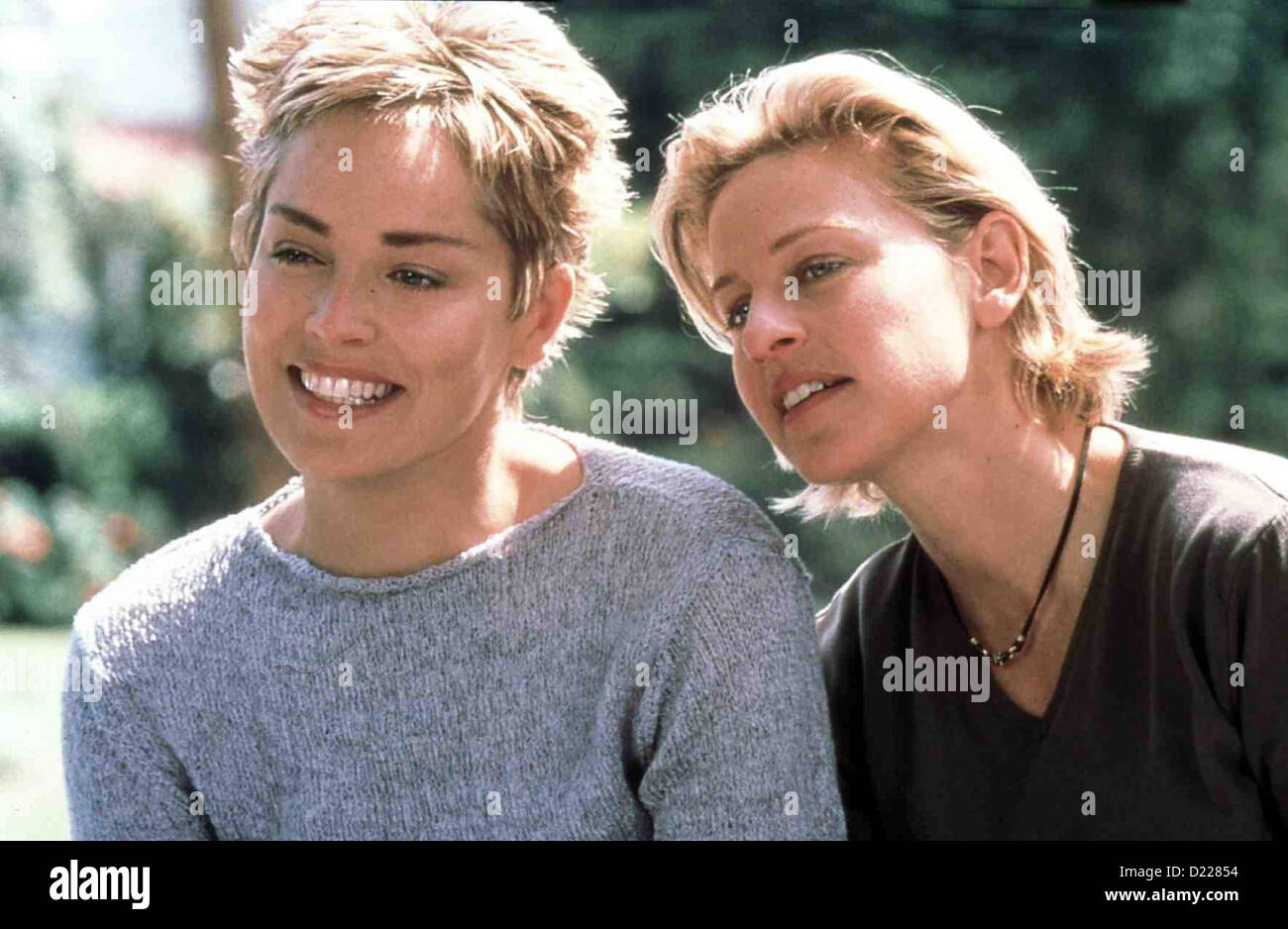 Women Love Women If These Walls Could Talk 2 Sharon Stone, Ellen DeGeneres  Das Yuppie-Lesbenpaar (Sharon Stone, Ellen Stock Photo - Alamy