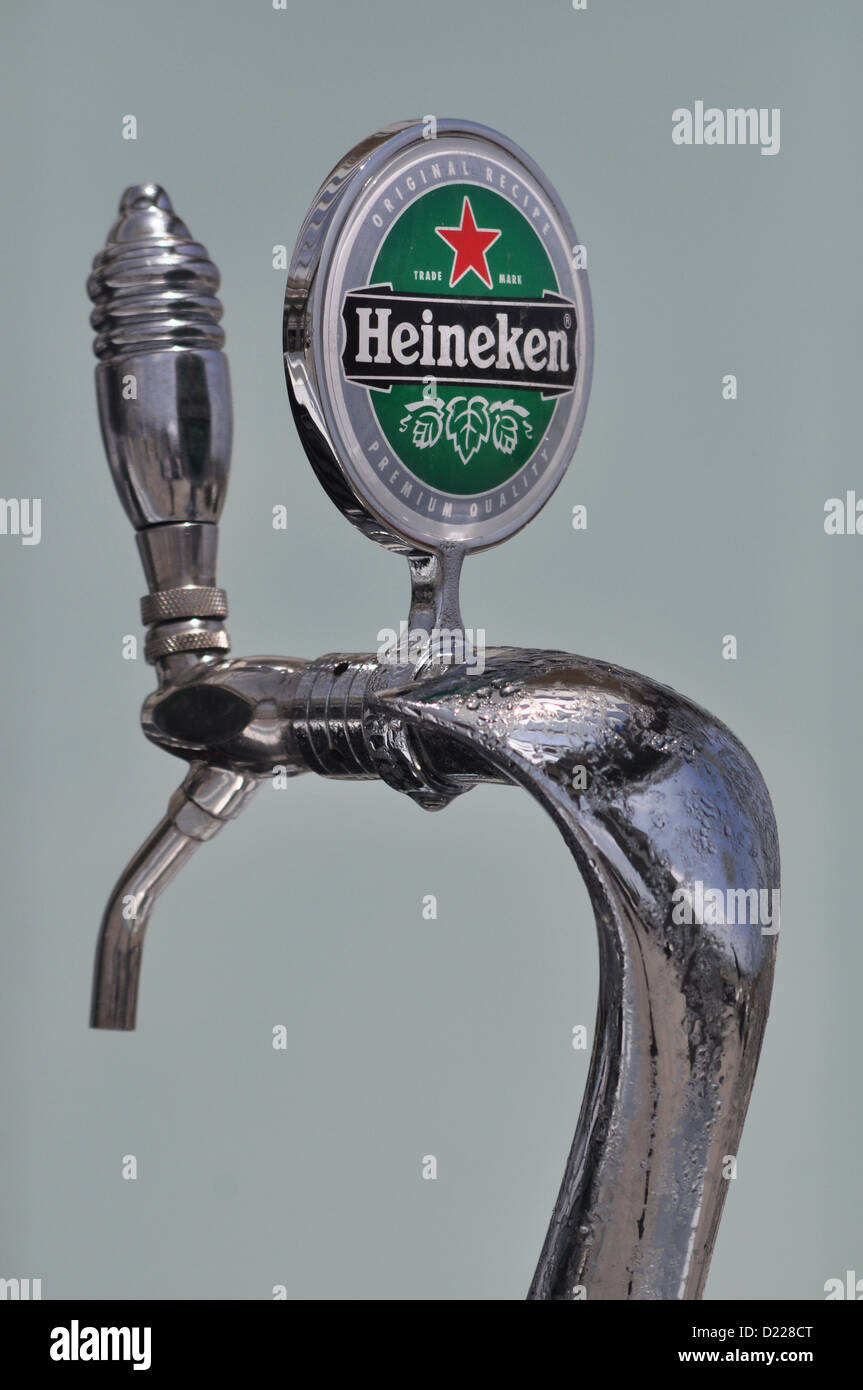 Valencia, Spain Heineken draft beer Stock Photo Alamy