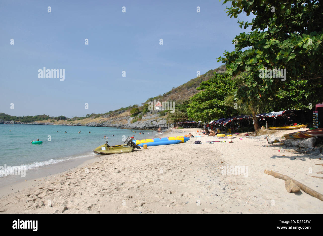 Tham Phang Beach Koh Sichang Thailand Stock Photo