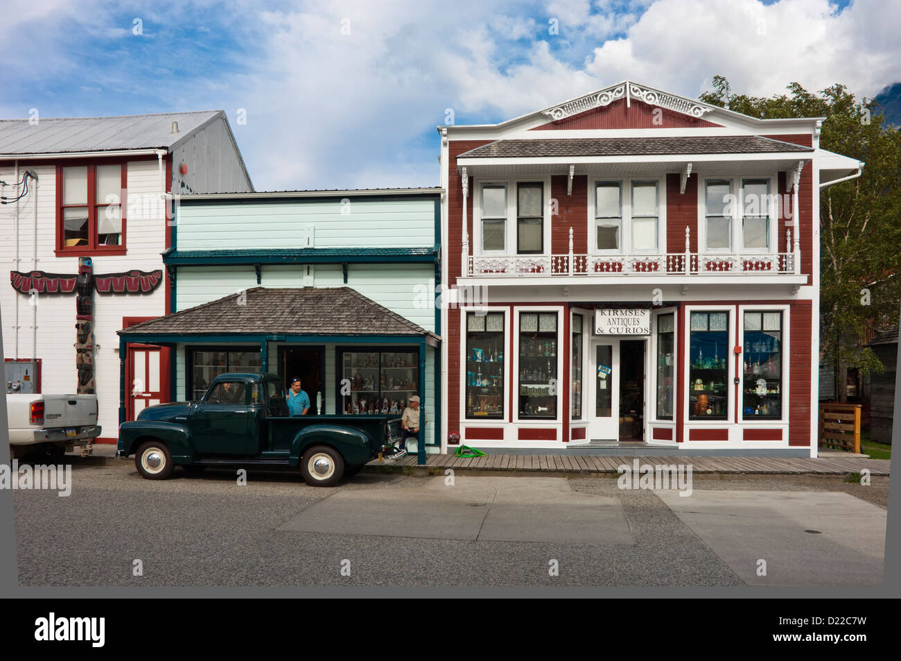 Alaska skagway buildings hires stock photography and images Alamy