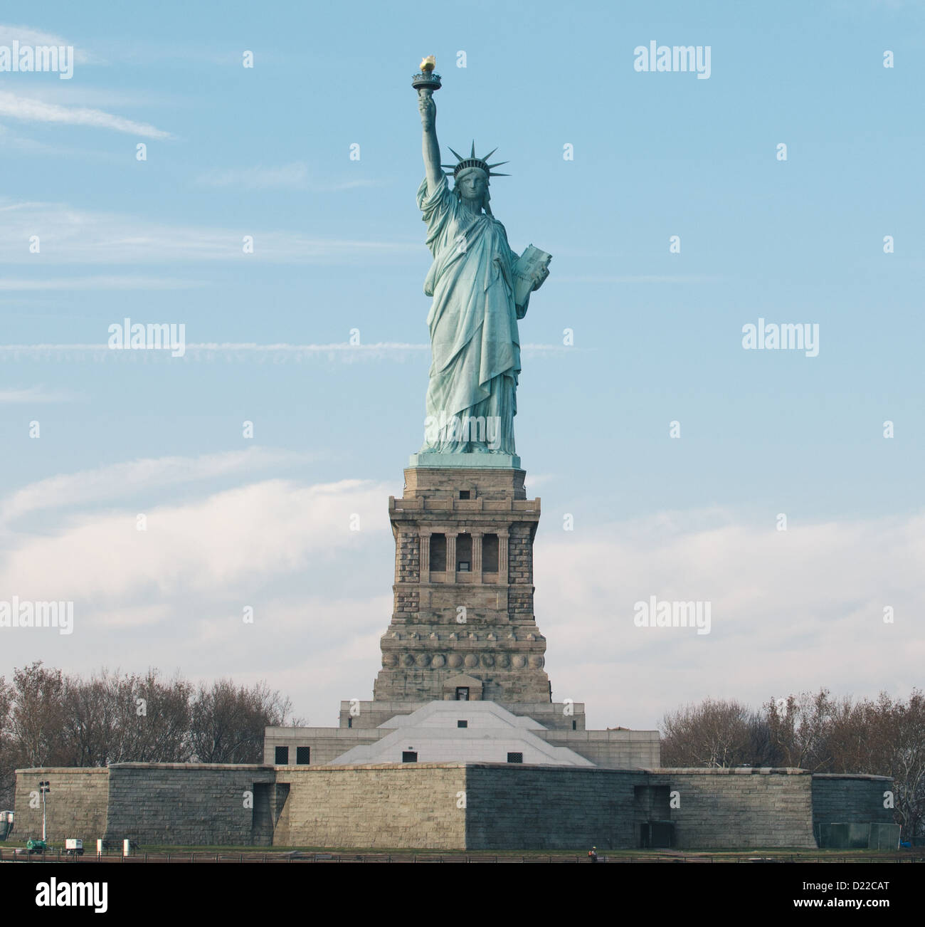 The Statue of Liberty National Monument Stock Photo