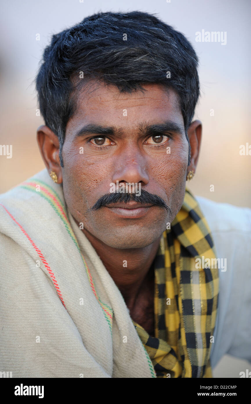 Indian man portrait Stock Photo Alamy