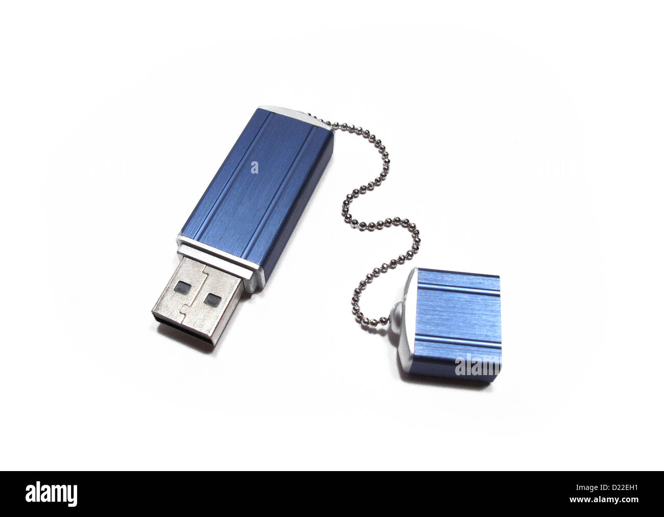Flash drive isolated on white background Stock Photo - Alamy