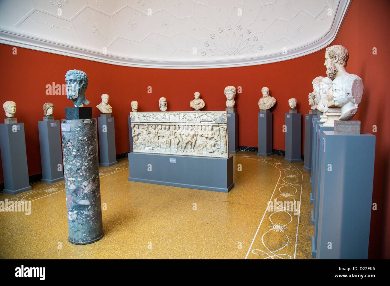 Historical art musem 'Ny Carlsberg Glyptotek' Copenhagen, Denmark, Europe Stock Photo