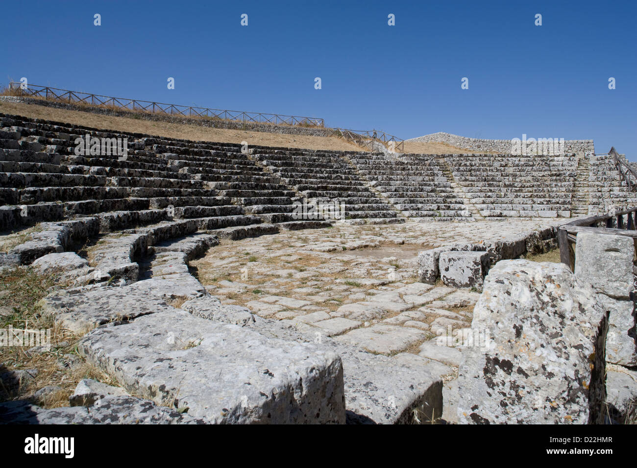 Sicily - Akrai & Palazzolo Acreide: Teatro Greco [Greek theatre] Stock  Photo - Alamy