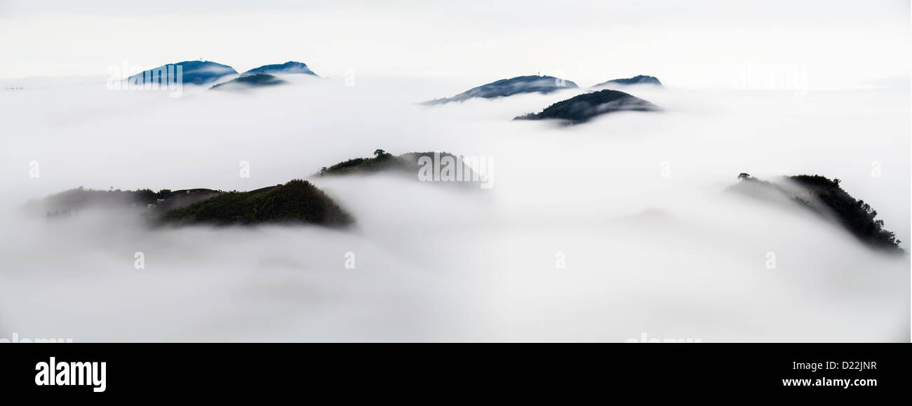 Beautiful mountain and cloud for adv or others purpose use Stock Photo