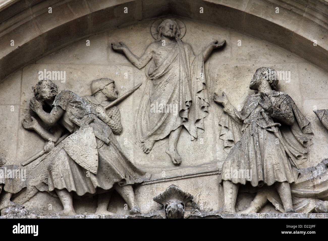 Resurrection of Christ, SaintBernard de la Chapelle Church, Paris