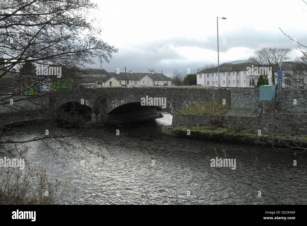 Keswick town centre Stock Photo Alamy