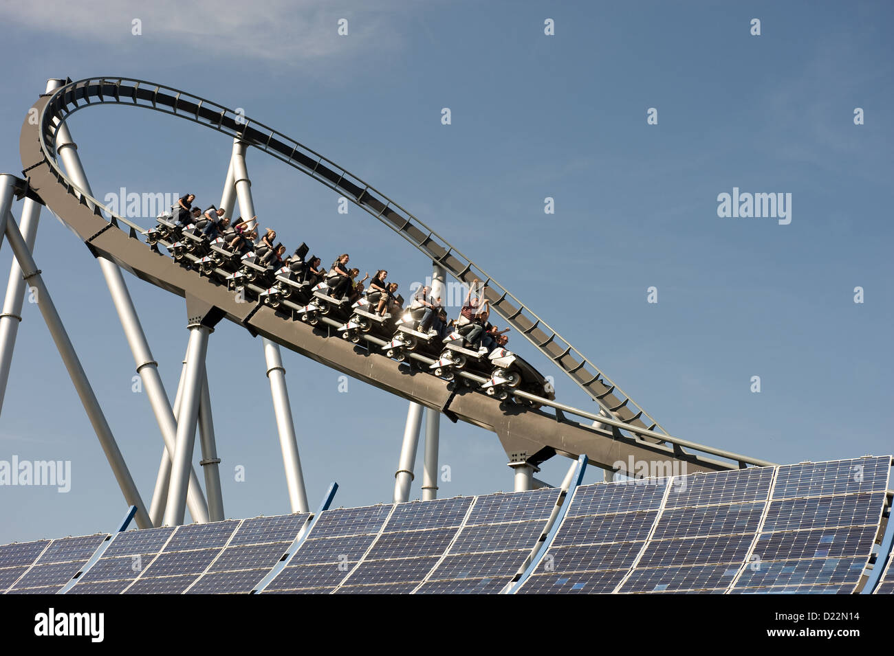 Rust Germany Silver Star Europa Park Stock Photos Rust