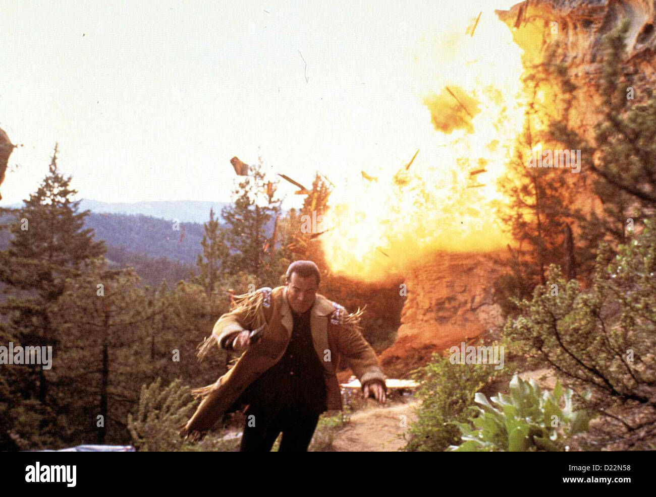 Auf Brennendem Eis  On Deadly Ground  Steven Seagal Als Taft (Steven Seagal) sich auf die Seite der Umweltschuetzer - Stock Image