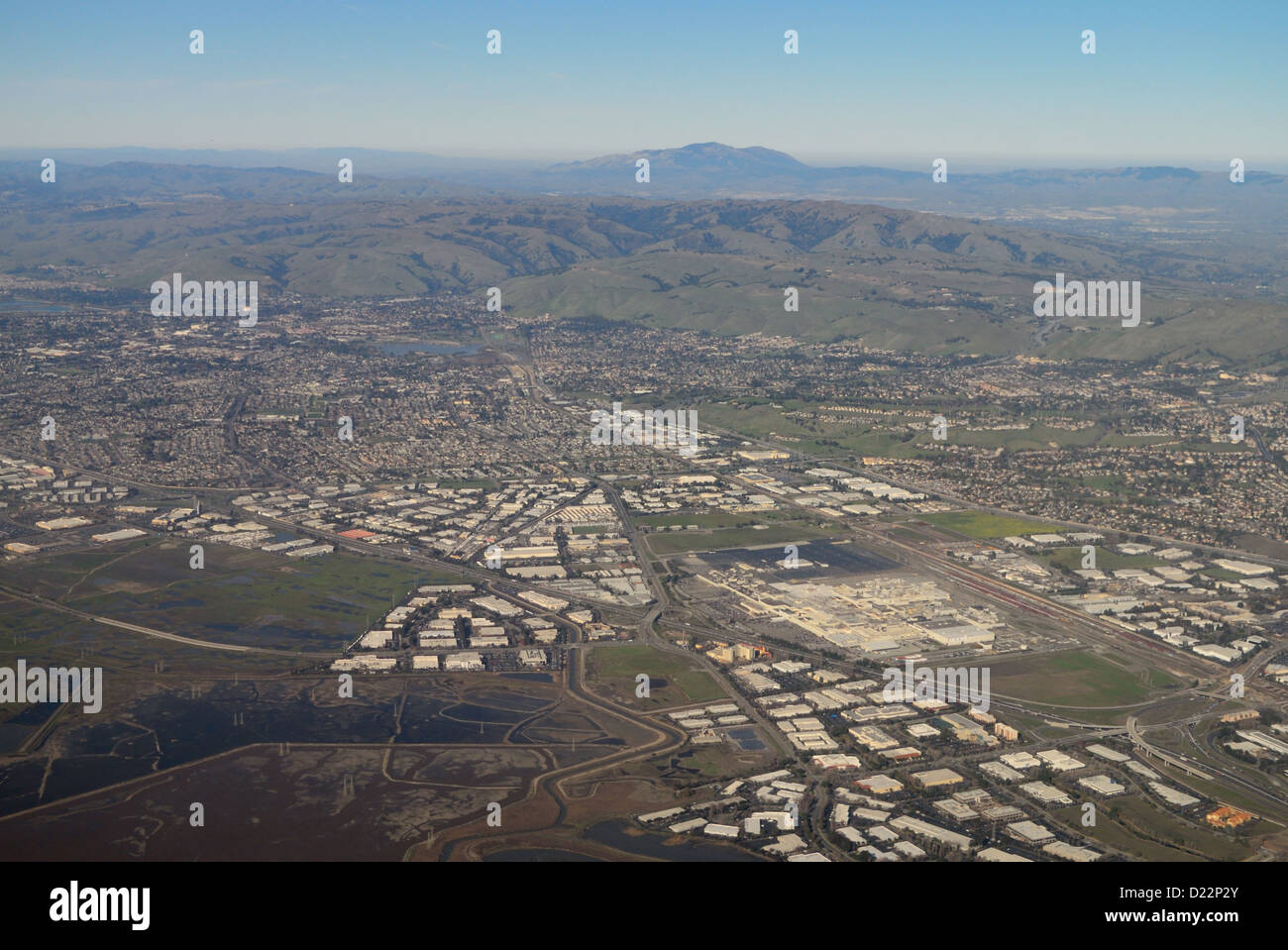 The City of Fremont (aerial), California CA Stock Photo Alamy