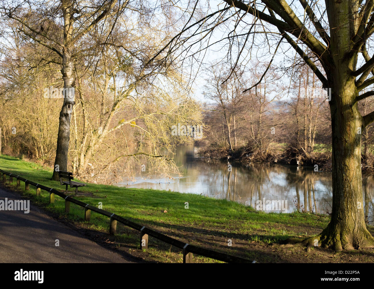 Saltford, between Bristol and Bath in England Stock Photo Alamy
