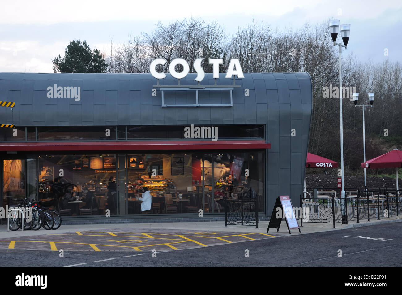 Darnley, Glasgow, Scotland. 12th January 2013. Costa open their lastest