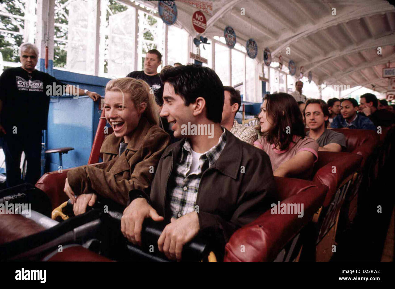 Der Zufallslover   Pallbearer, The   Julie (Gwyneth Paltrow), Tom (David Schwimmer) *** Local Caption *** 1995  MIRAMAX Stock Photo