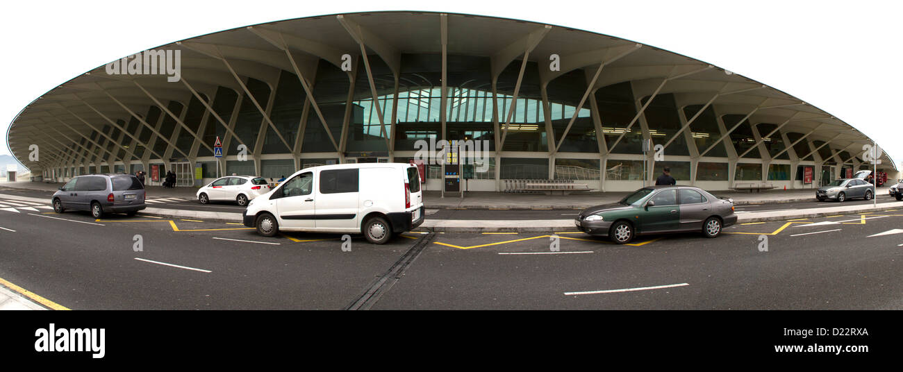 Bilbao airport Stock Photo