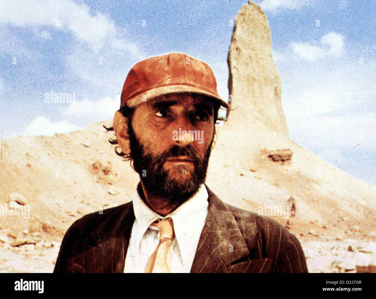 Paris, Texas  Paris, Texas  Harry Dean Stanton Travis (Harry Dean Stanton) wird in der texanischen Wüste sprach - und Stock Photo