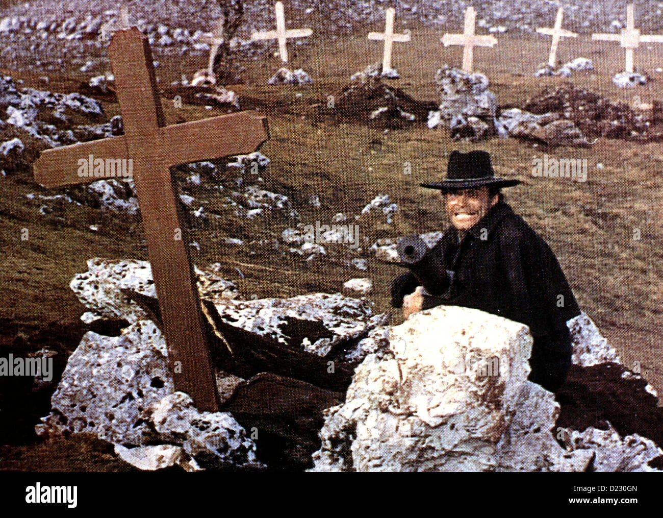 Joe, Der Galgenvogel Preparati La Bara! Terence Hill Auf dem Friedhof