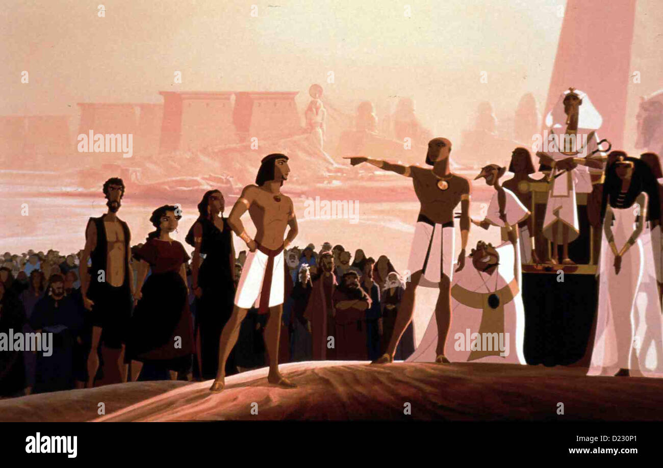 Moses Vs Ramses Prince of egypt moses ramses High Resolution Stock Photography and ...