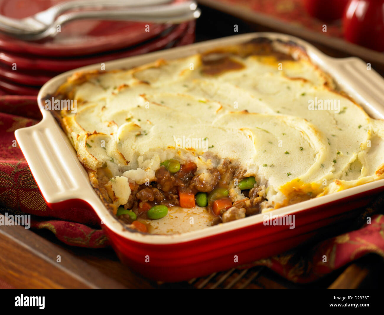 Shepherd's pie Stock Photo