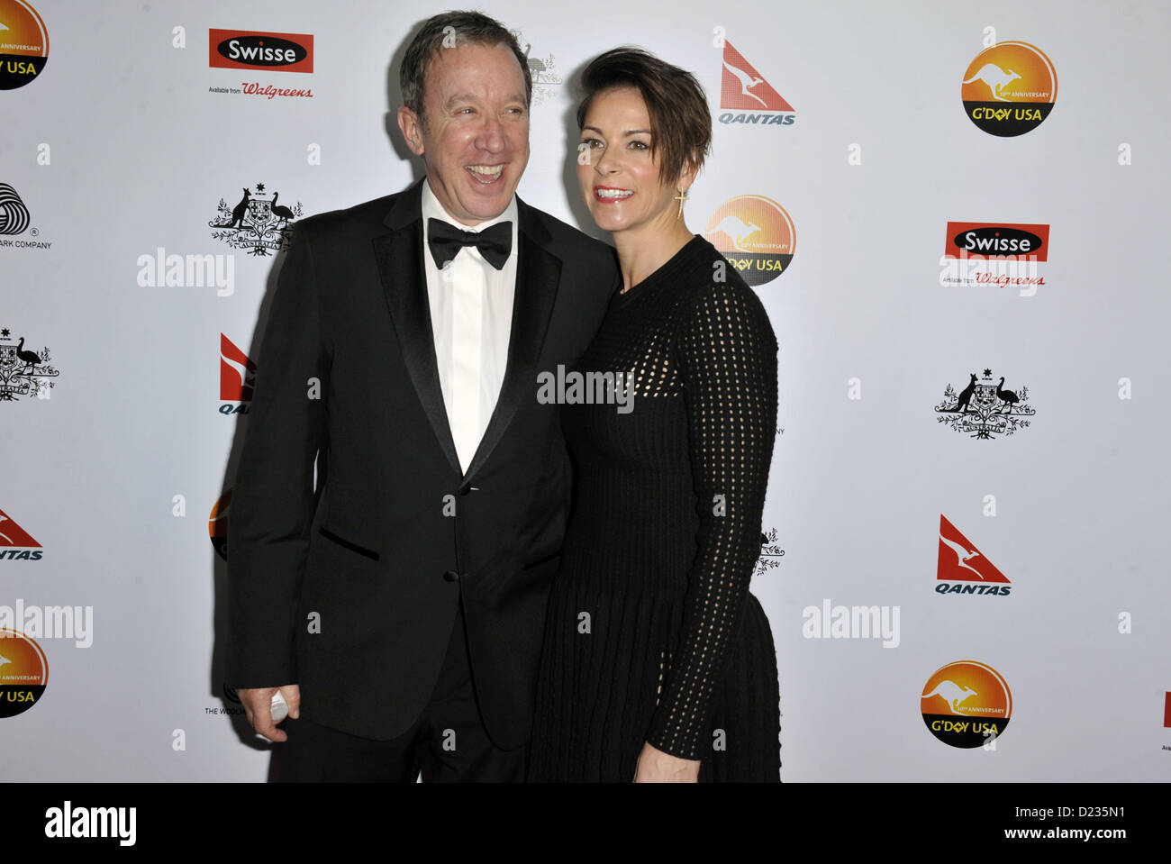 Jan. 12, 2013 - Los Angeles, California, U.S. - Tim Allen attending the 2013 G'Day USA Los Angeles Black Tie Gala held at the JW Marriot at LA Live in Los Angeles, California on January 12, 2013. 2013(Credit Image: Credit:  D. Long/Globe Photos/ZUMAPRESS.com/Alamy Live News) Stock Photo